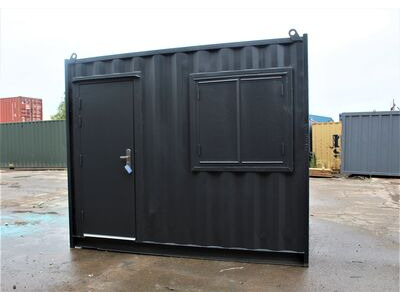 10ft Long Portable Office Shipping Container Workshop – Compact, Secure & Ready-to-Use Workspace - Image 4