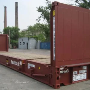 40FT Used Flat Rack Shipping Container